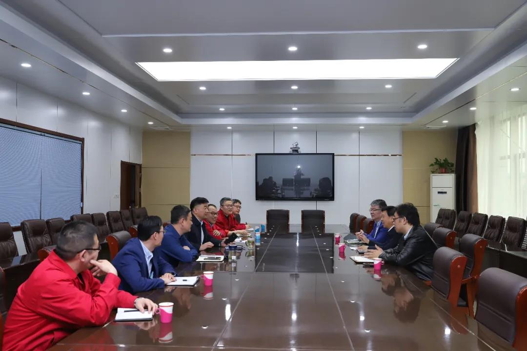集团公司信息中心调研组来八亿橡胶公司指导工作